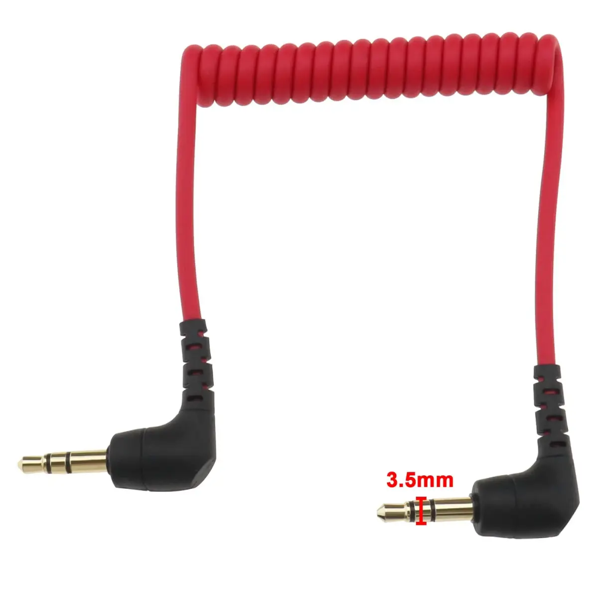 Create idea 3.5mm Microphone Cable Replacement for Rode Wireless Go VideoMic GO 2/ VideoMicro | 40cm (15.7 inch) TRS to TRS Audio Cable - view 4