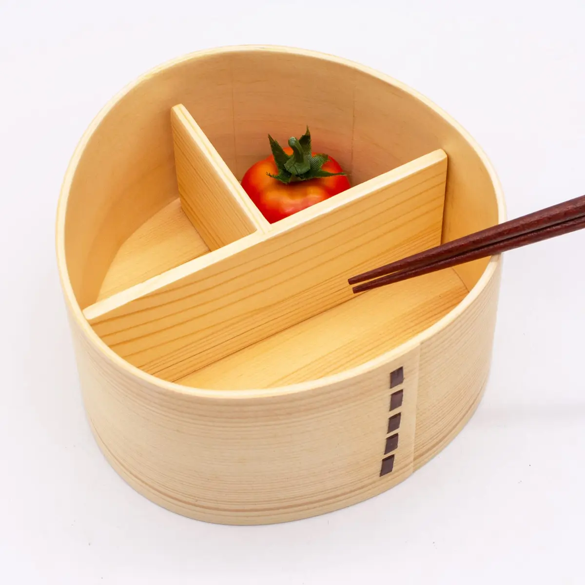 和歌山峠のわっぱめし弁当箱屋さん(wakayama wappa bento box store) Wooden Lunch Box Approx. 14cm | Natural, Single Tier - view 5