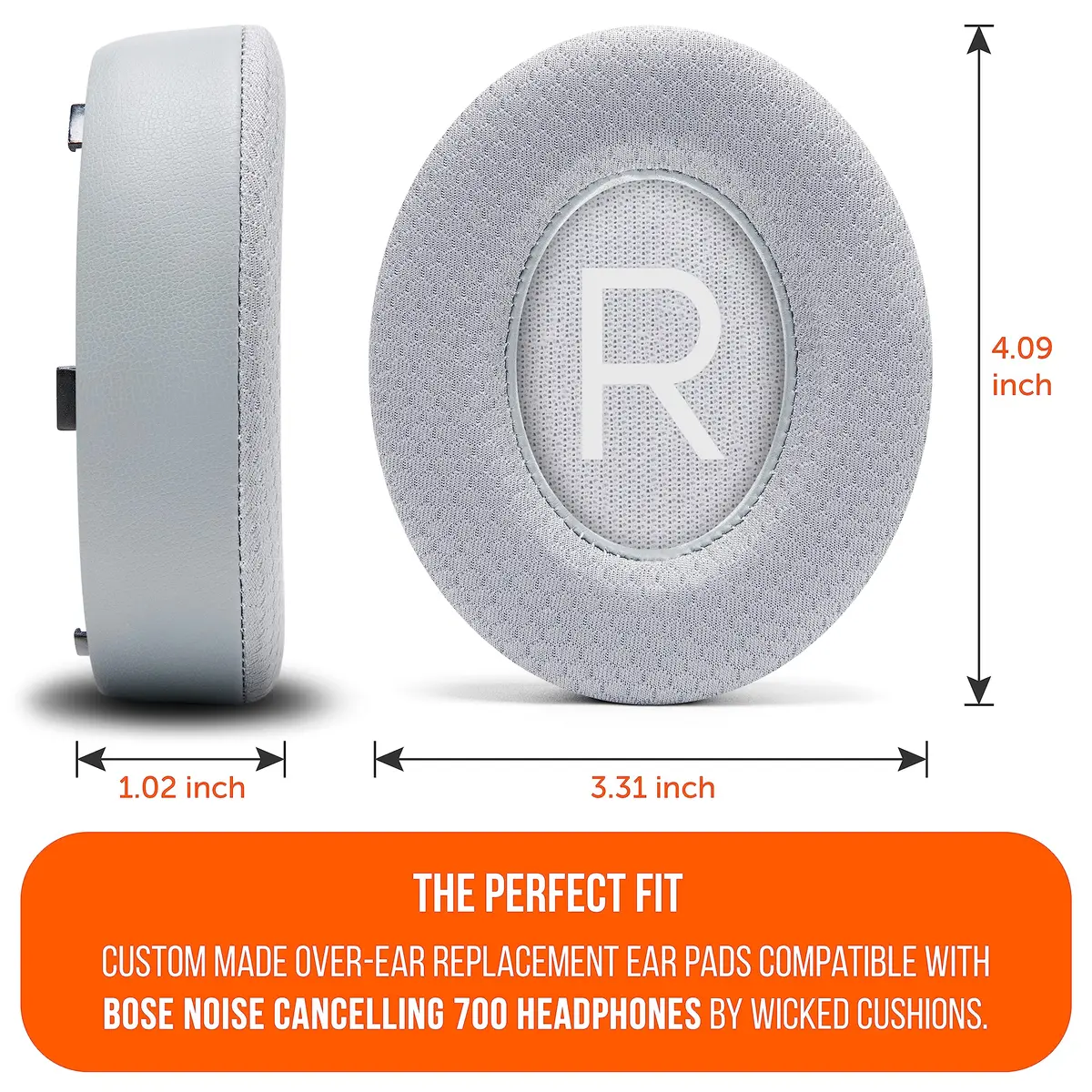 WC Freeze NC700 Cooling Gel Ear Pads for Bose Noise Canceling 700 | Easy Install & Cooler Comfort - view 5