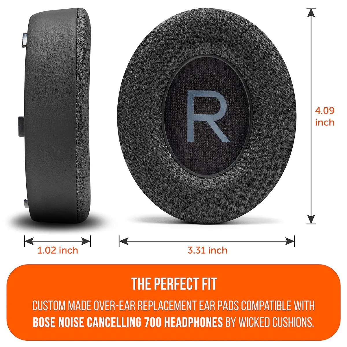 WC Freeze NC700 Cooling Gel Ear Pads for Bose Noise Canceling 700 | Easy Install & Longer Comfort - view 5