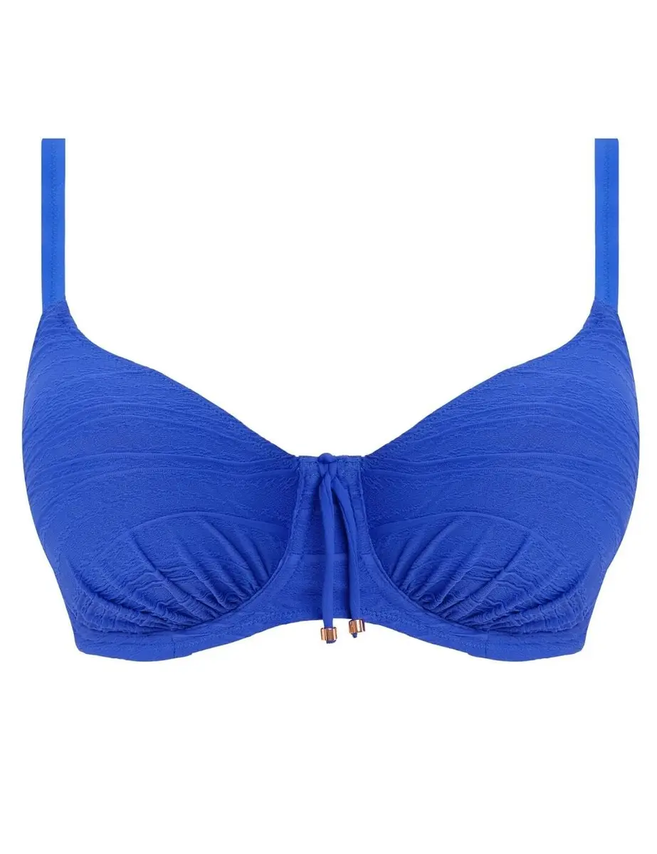 Fantasie Beach Waves Underwire Gathered Full Cup Bikini Top 32GG | Supportive, Full Coverage, Ocean-Inspired Design - view 3