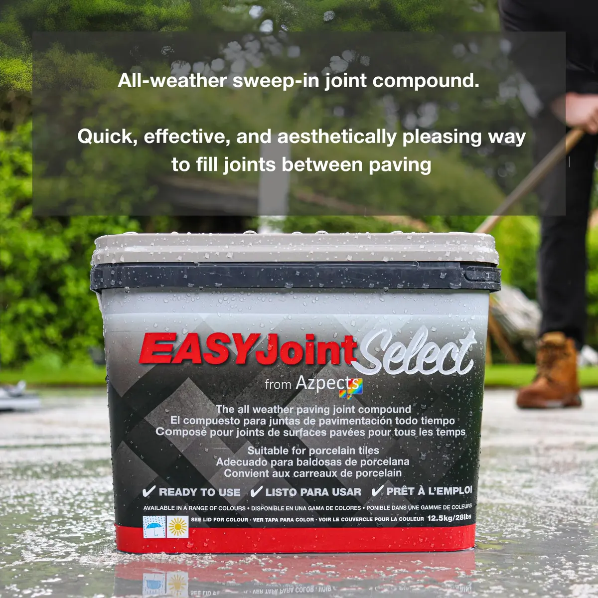 Azpects EASYJoint SELECT (Platinum) 12.5kg | Contemporary Paving Joint Filler - view 7