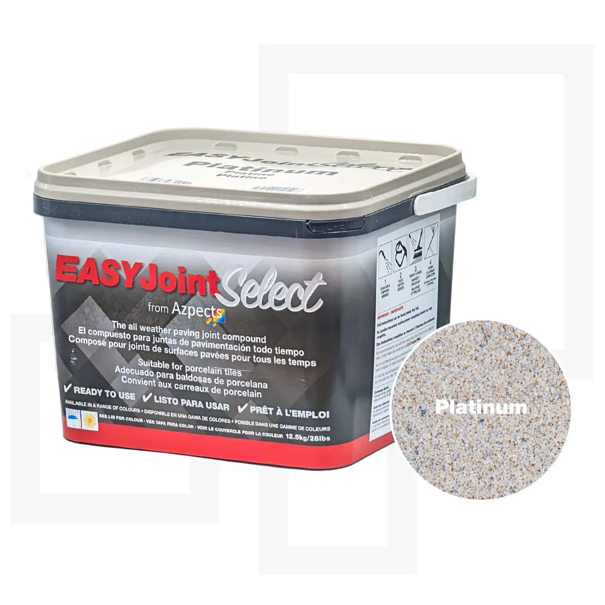 Azpects EASYJoint SELECT (Platinum) 12.5kg | Contemporary Paving Joint Filler - view 2