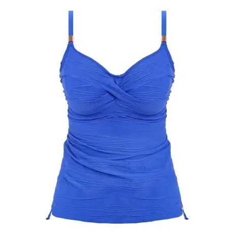 Fantasie Beach Waves Underwire Tankini Top 36 GG | Flattering Twist Front Support (120 chars) - view 2