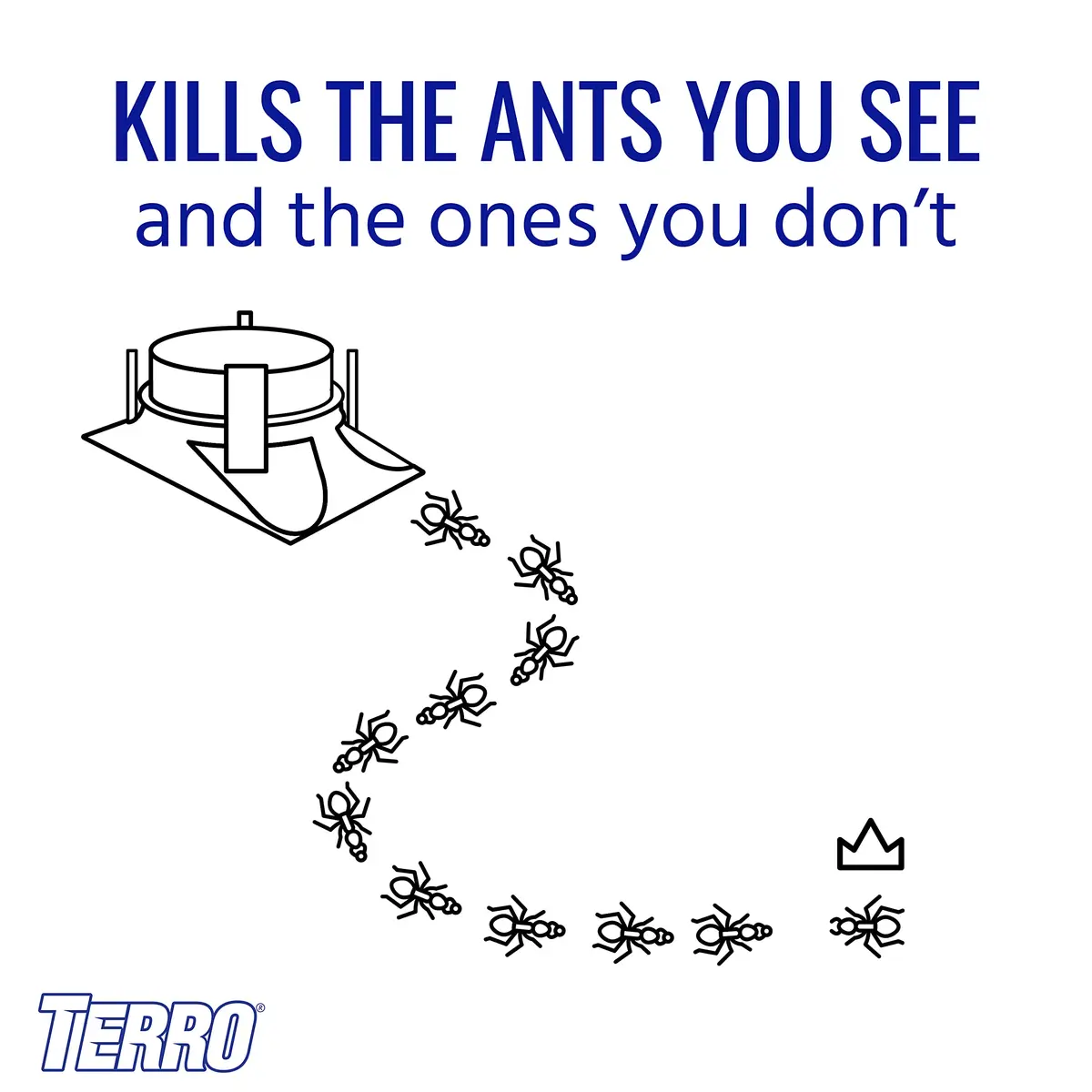 Terro Outdoor Liquid Ant Bait Stations 12-Pack | Fast Ant Colony Elimination for Outdoors & Indoors - view 4
