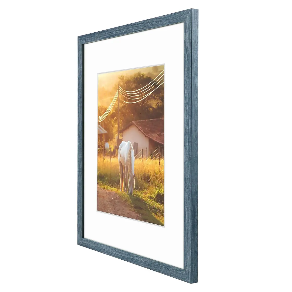 AUEAR 16x20 Picture Frame with Real Glass | Fits 11x14 & 16x20 Photos, Wall & Tabletop Display - view 5