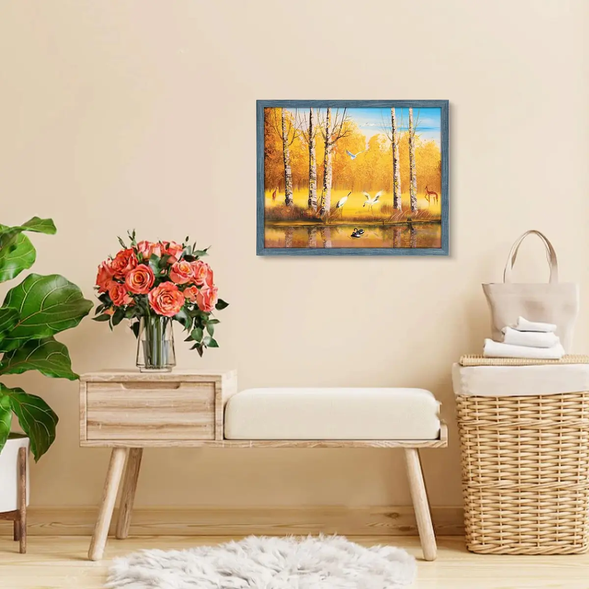 AUEAR 16x20 Picture Frame with Real Glass | Fits 11x14 & 16x20 Photos, Wall & Tabletop Display - view 7