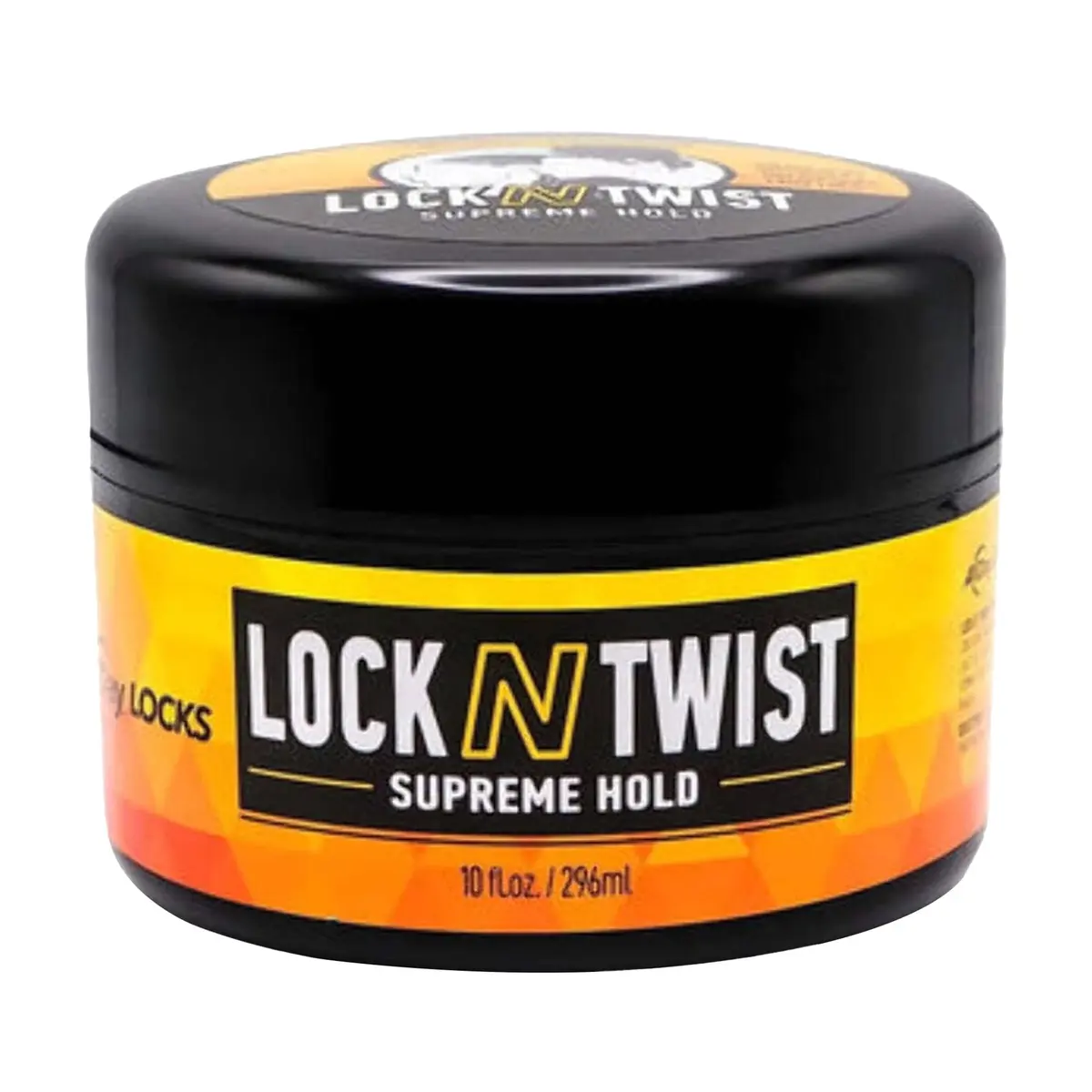 AllDay Locks Lock N Twist Supreme Hold, Edge Control, 10 Oz Jar | Maximum Styling Power for Textured Hair - main product image
