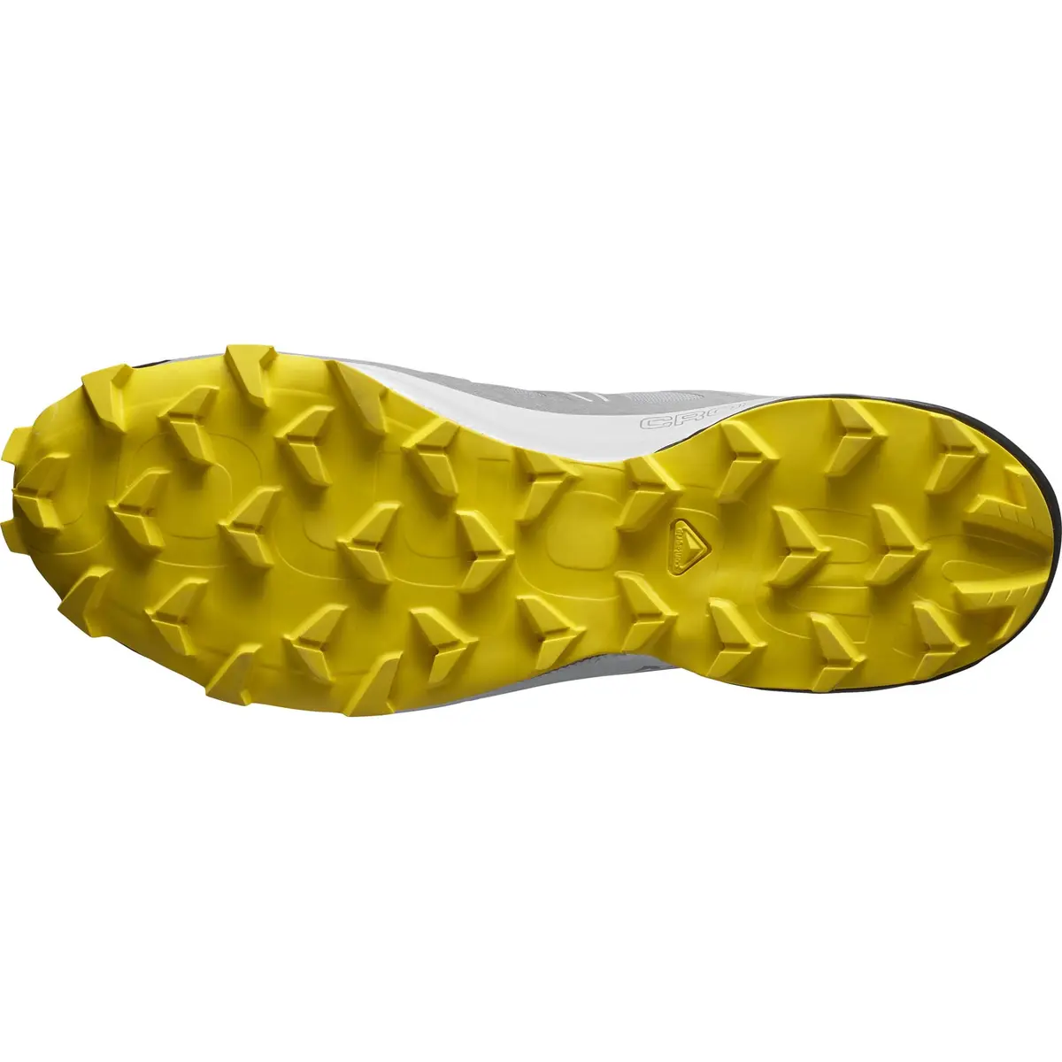 Salomon Men’s Speedcross GTX Waterproof Trail Running Shoes - Sharkskin/Black/Lemon - 11.5 Medium - view 7