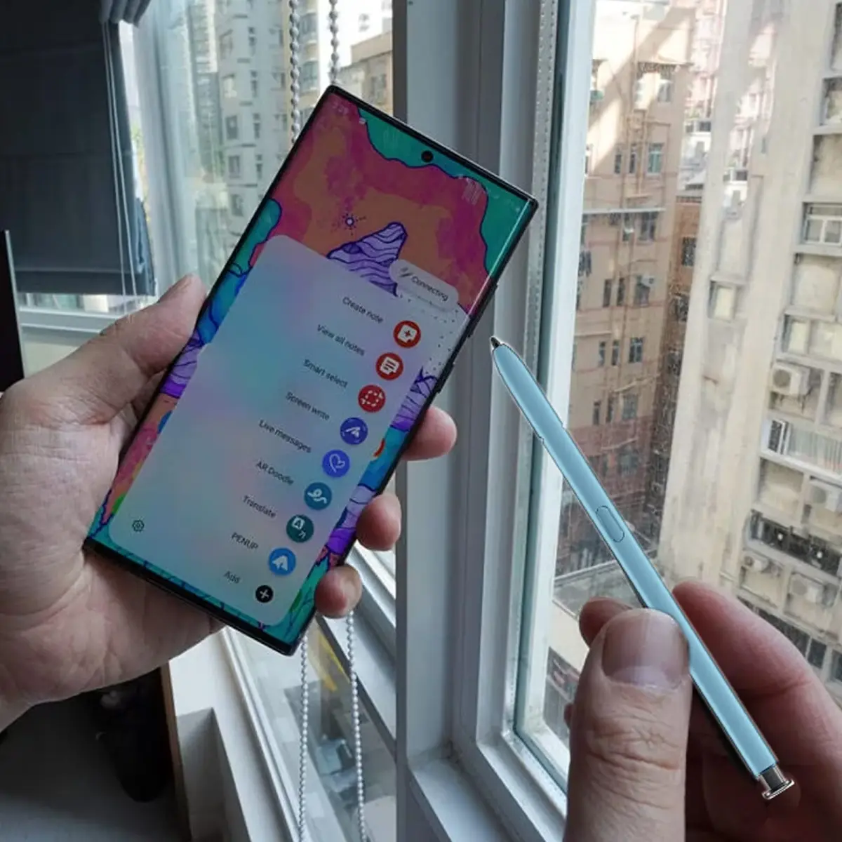 CaoXiong Blue S Pen Replacement for Samsung Galaxy S22 Ultra Stylus | 4096 Pressure Levels - view 4
