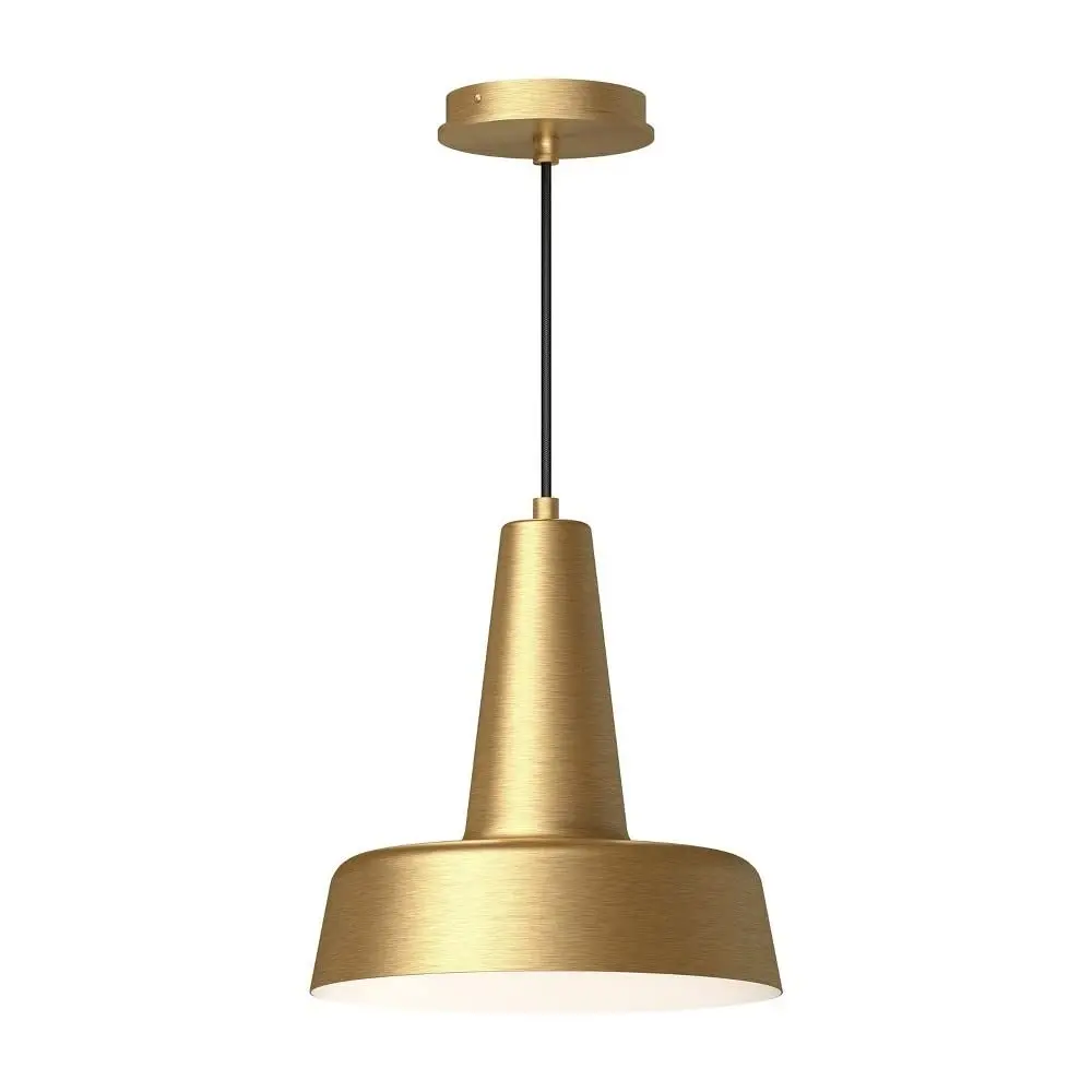 Alora Lighting Kuzco Juliana 11in Pendant Light Brushed Gold | Modern Ceiling Fixture with Incandescent Bulb (11in, 60W, 120V) - view 2