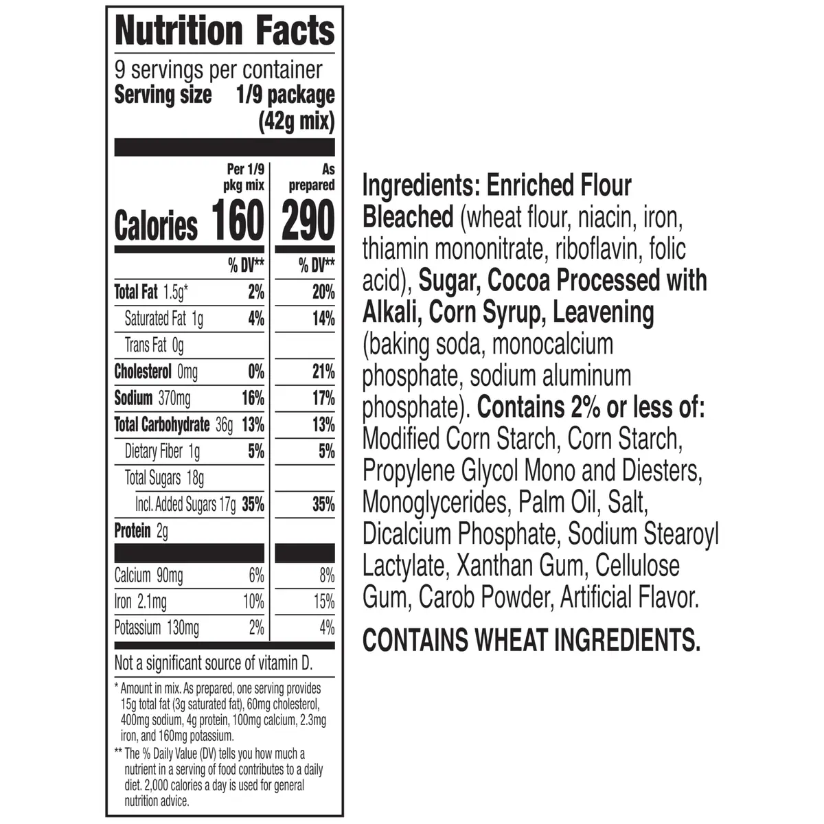 Betty Crocker Super Moist Devil's Food Cake Mix 13.25 oz | Rich Chocolate Flavor & Moist Texture - view 9