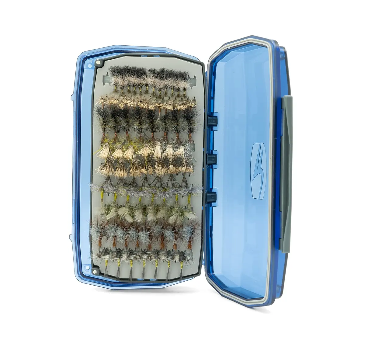 Umpqua UPG Sili Waterproof Essential Fly Box Large Blue | Waterproof Fly Storage for Fly Fishing (70-120 chars) - view 8