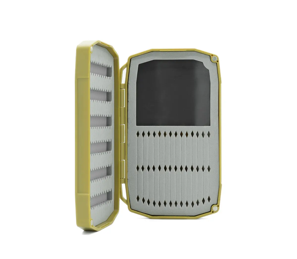Umpqua UPG Foam Weekender Fly Box Mini Olive | Versatile Fly Storage for All Sizes - view 2