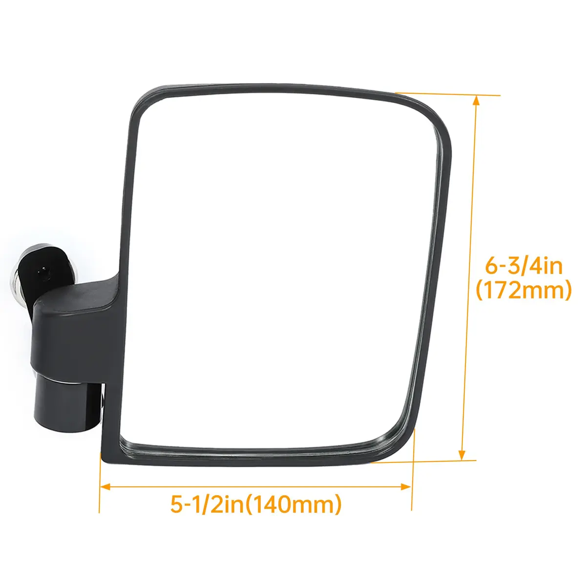 KUAFU Magnetic Tractor Mirrors Compatible with John Deere & More | 360° Adjustable, Heavy-Duty Plastic & Glass, Easy Magnet Mounting - view 9