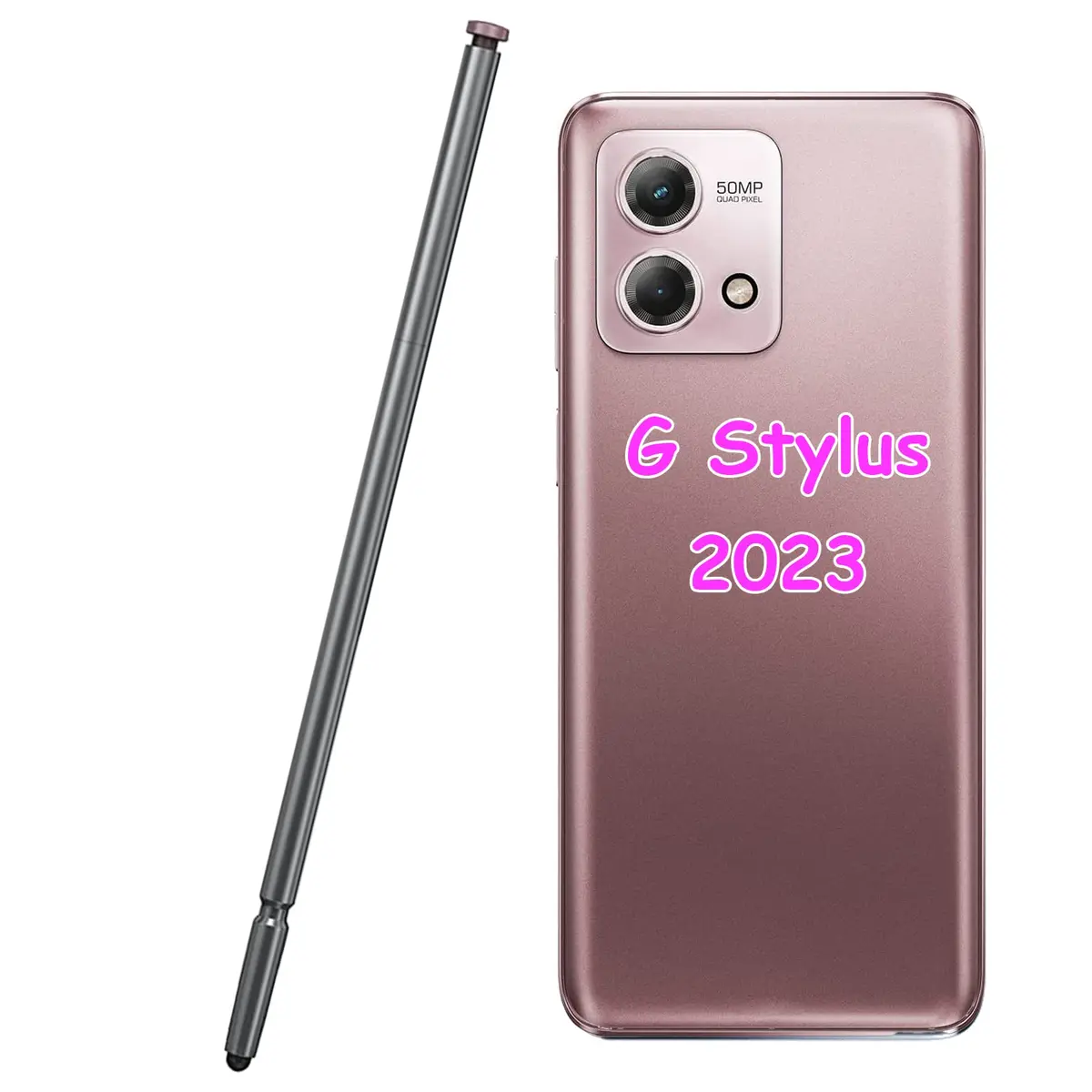 LiXiongBao Stylus Pen for Moto G Stylus 2023 Rose Gold | Precise Touch & Compatibility - main product image