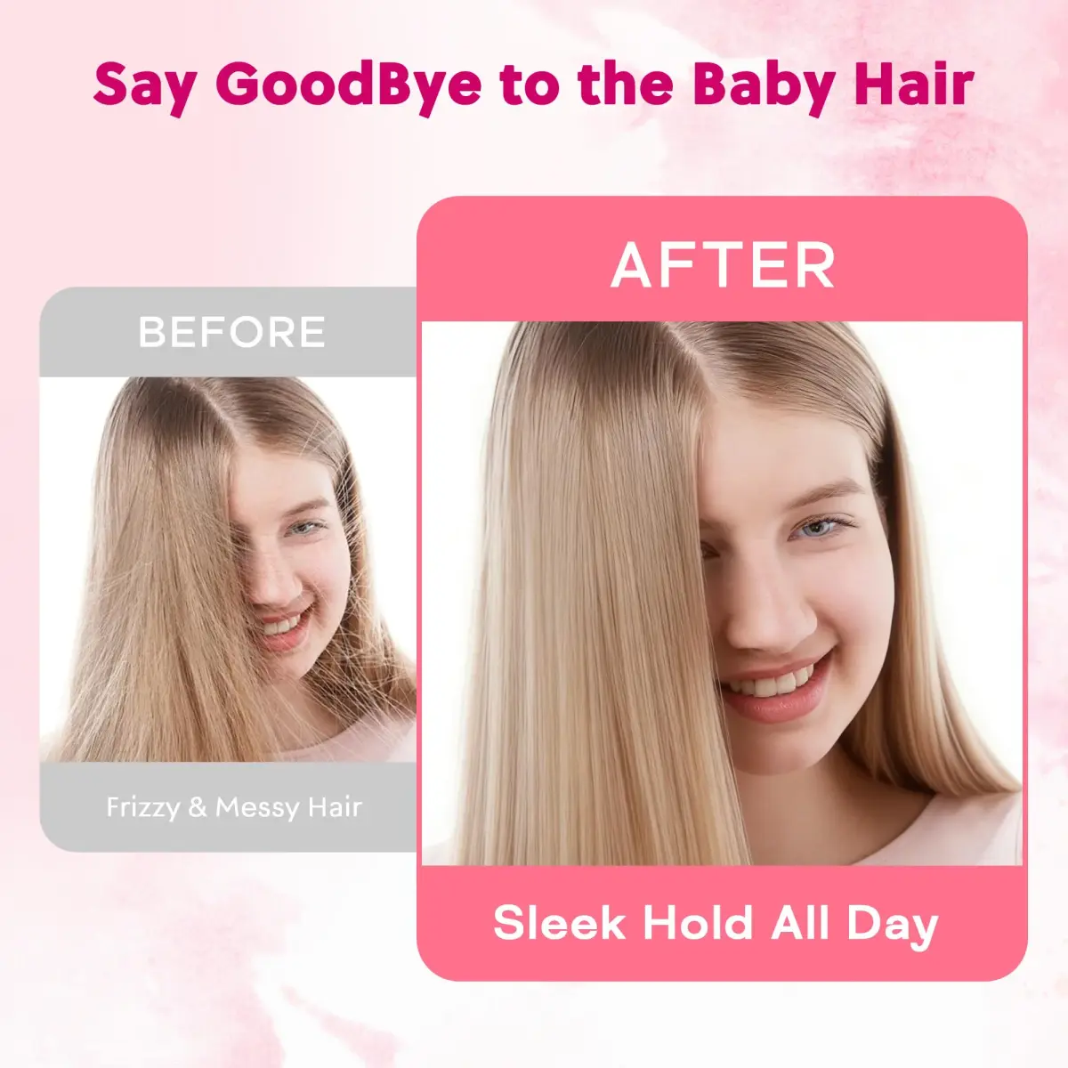 Samnyte Flyaways Hair Stick (4 Pack, 0.7 Fl Oz Each) | Tames Frizz, Adds Shine - view 5