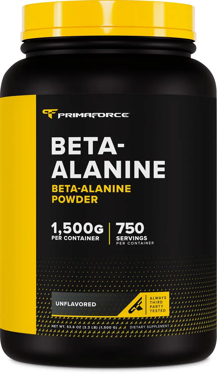 Primaforce Beta Alanine Powder 1.5 kg (3.31 lb) | NSF Certified GMP Compliant Facility - main product image
