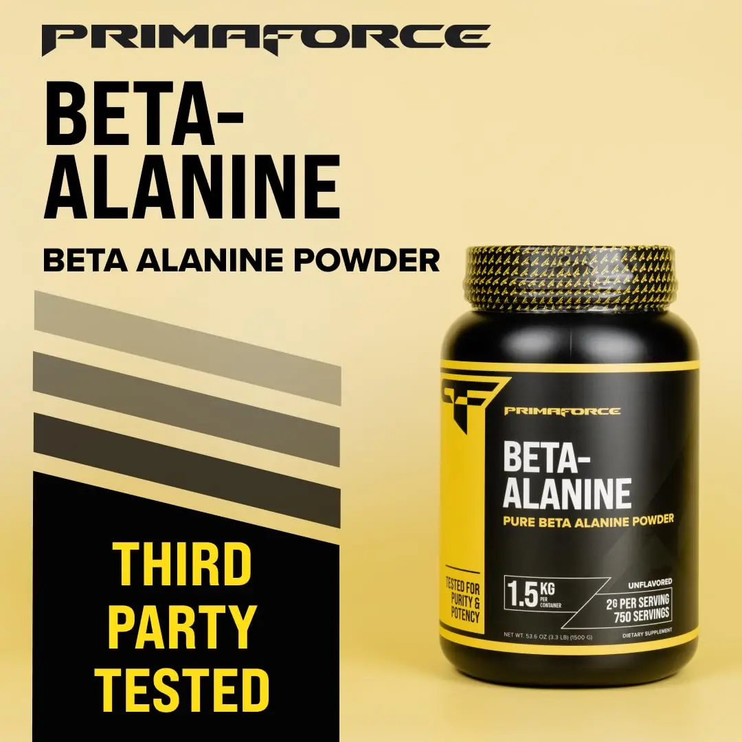 Primaforce Beta Alanine Powder 1.5 kg (3.31 lb) | NSF Certified GMP Compliant Facility - view 5