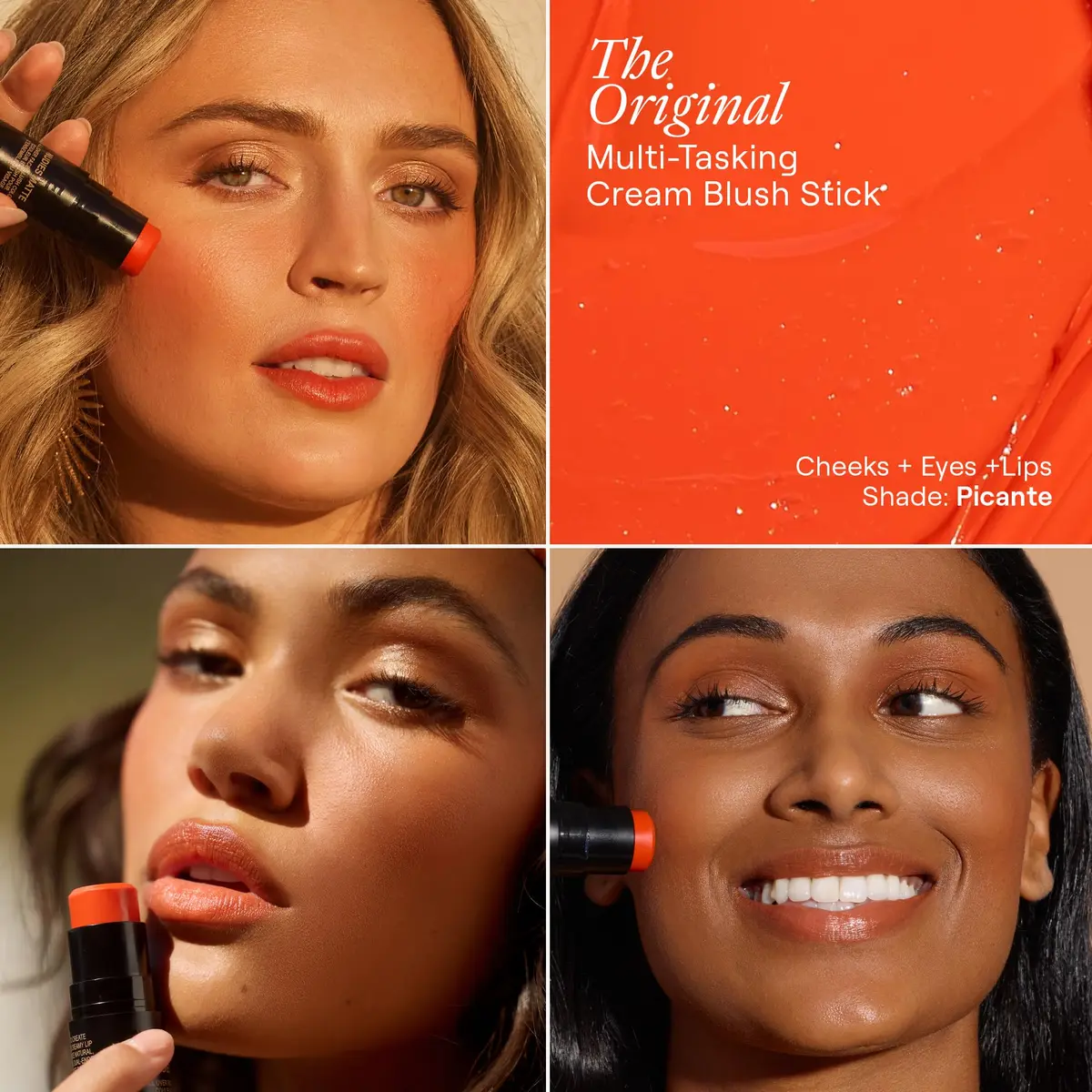 Nudestix Nudies Blush Stick 0.24 Ounce | Cream Blush for Cheeks, Eyes & Lips, Vegan, Travel-Friendly - view 3