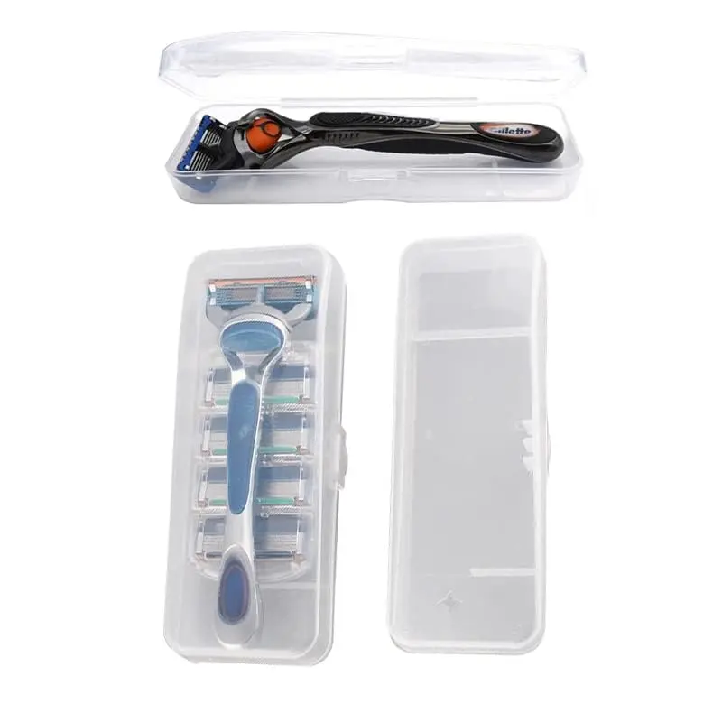 TorSor 3 Pack Manual Razor Travel Case Portable Hard Shell Box Organizer 15cm (5.91in) | Protects Shavers & Accessories - view 9