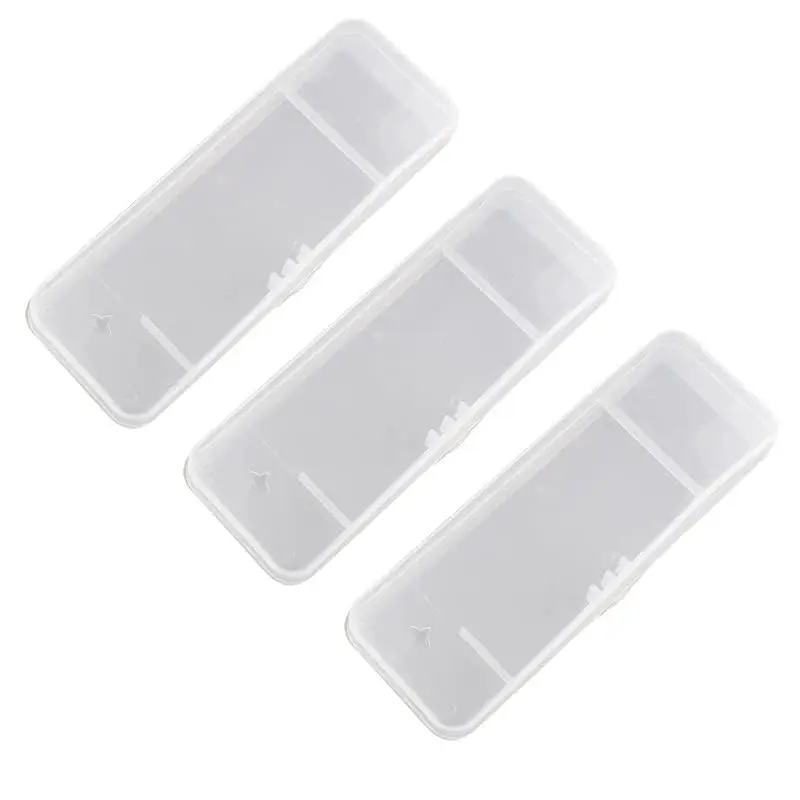 TorSor 3 Pack Manual Razor Travel Case Portable Hard Shell Box Organizer 15cm (5.91in) | Protects Shavers & Accessories - view 3