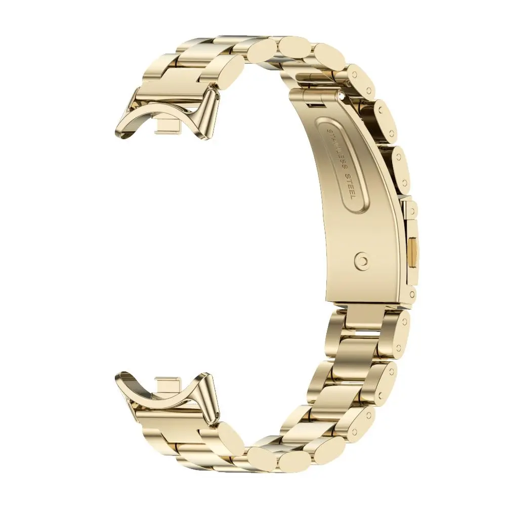MIJOBS Stainless Steel Strap for Xiaomi Mi Band 8/9/10 | Breathable, Beads Style, Premium Material - view 2