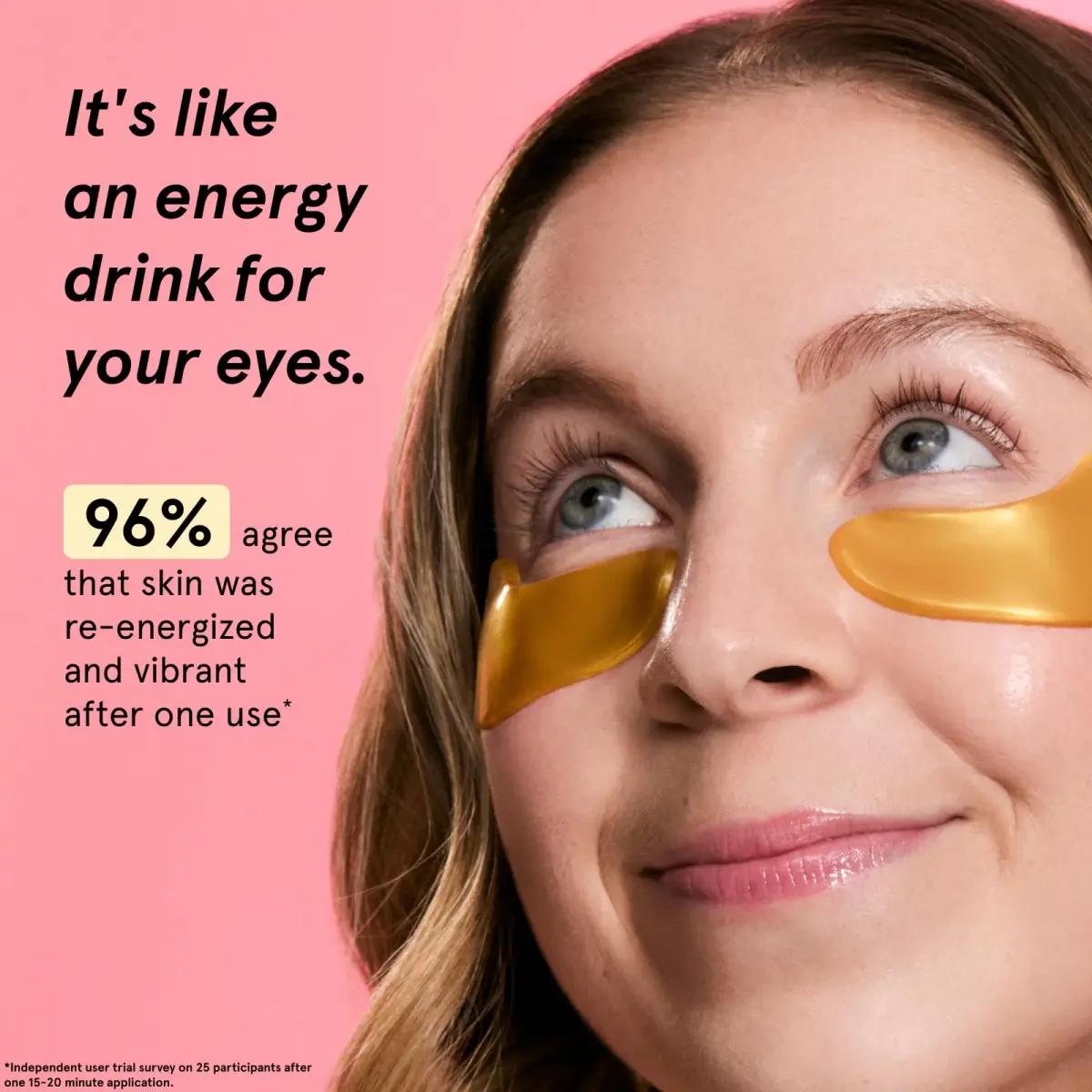 grace & stella Gold Under Eye Mask 6 Pairs | Cooling & Depuffing Gel Eye Patches for Dark Circles & Wrinkles - view 2
