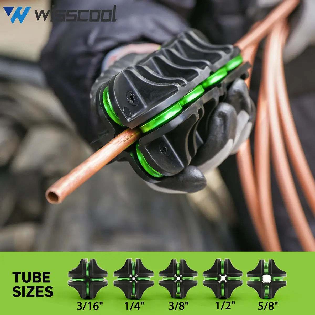Wisscool 1/4" Tube Straightener Handheld Tubing Straightener | Precise, Durable, Versatile for Brake & Fuel Lines - view 2