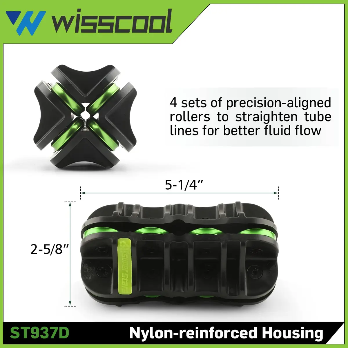 Wisscool 3/16" Copper Pipe Straightener for HVAC Brake and Fuel Lines | Precise, Durable, Versatile - view 6