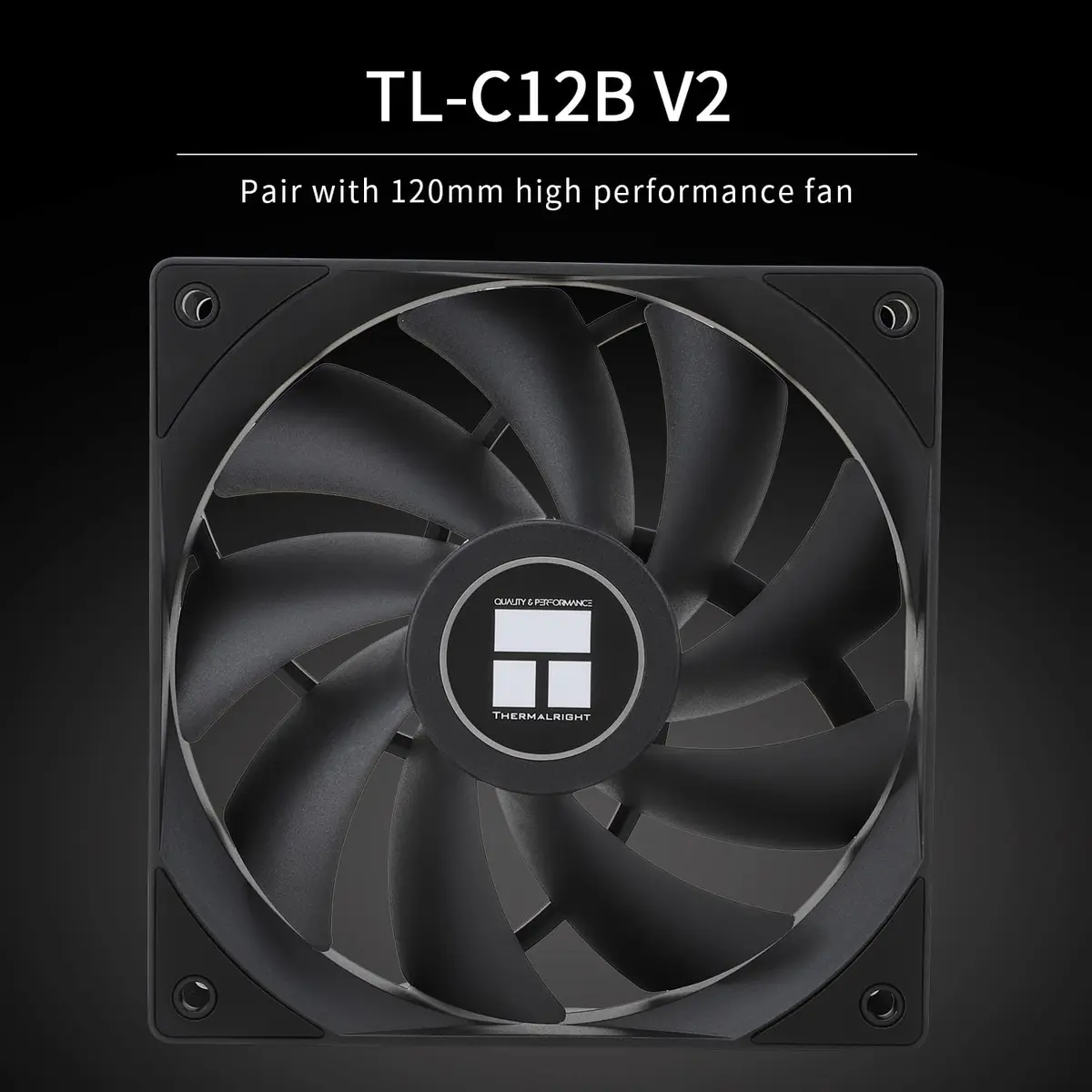 Thermalright Phantom Spirit 120 CPU Cooler Dual TL-C12B V2 PWM Fan 7 Heat Pipes 157mm Height | Compatible with Intel LGA1700/115X/1200/20XX/1851 & AMD AM4/AM5 - view 5