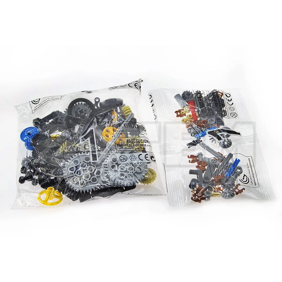 ASTEM Technic Gears & Axles Set 118 Pieces | Compatible with LEGO Technic | Random Colors - view 3