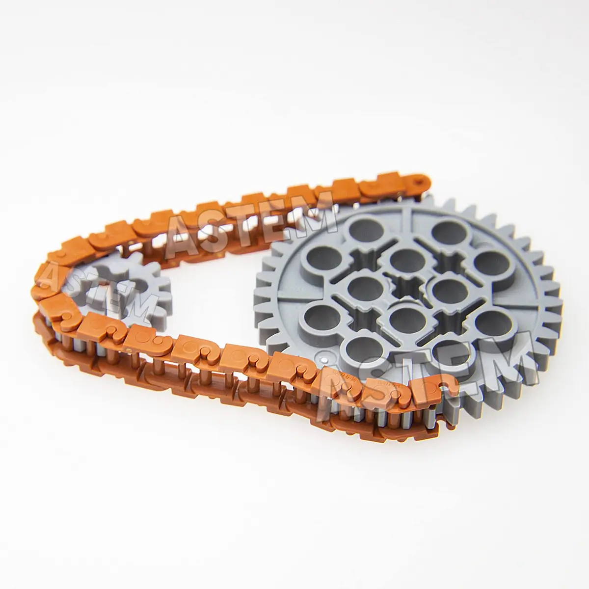 ASTEM Technic Gears & Axles Set 118 Pieces | Compatible with LEGO Technic | Random Colors - view 4