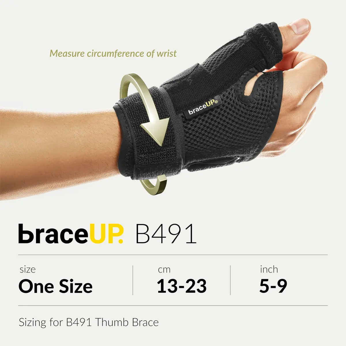 BraceUP Thumb Splint Brace Right Left Hand Women and Men, Spica Splint, CMC Thumb Brace with Thumb Support, for Arthritis, Tendonitis, Carpal Tunnel Pain Relief and Thumb Sprain (Pink, One Size) - view 6