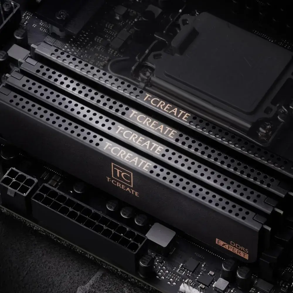 TEAMGROUP T-Create Expert CL30 DDR5 32GB (2x16GB) 6000MHz Desktop RAM White | Overclocking Memory Module - view 6