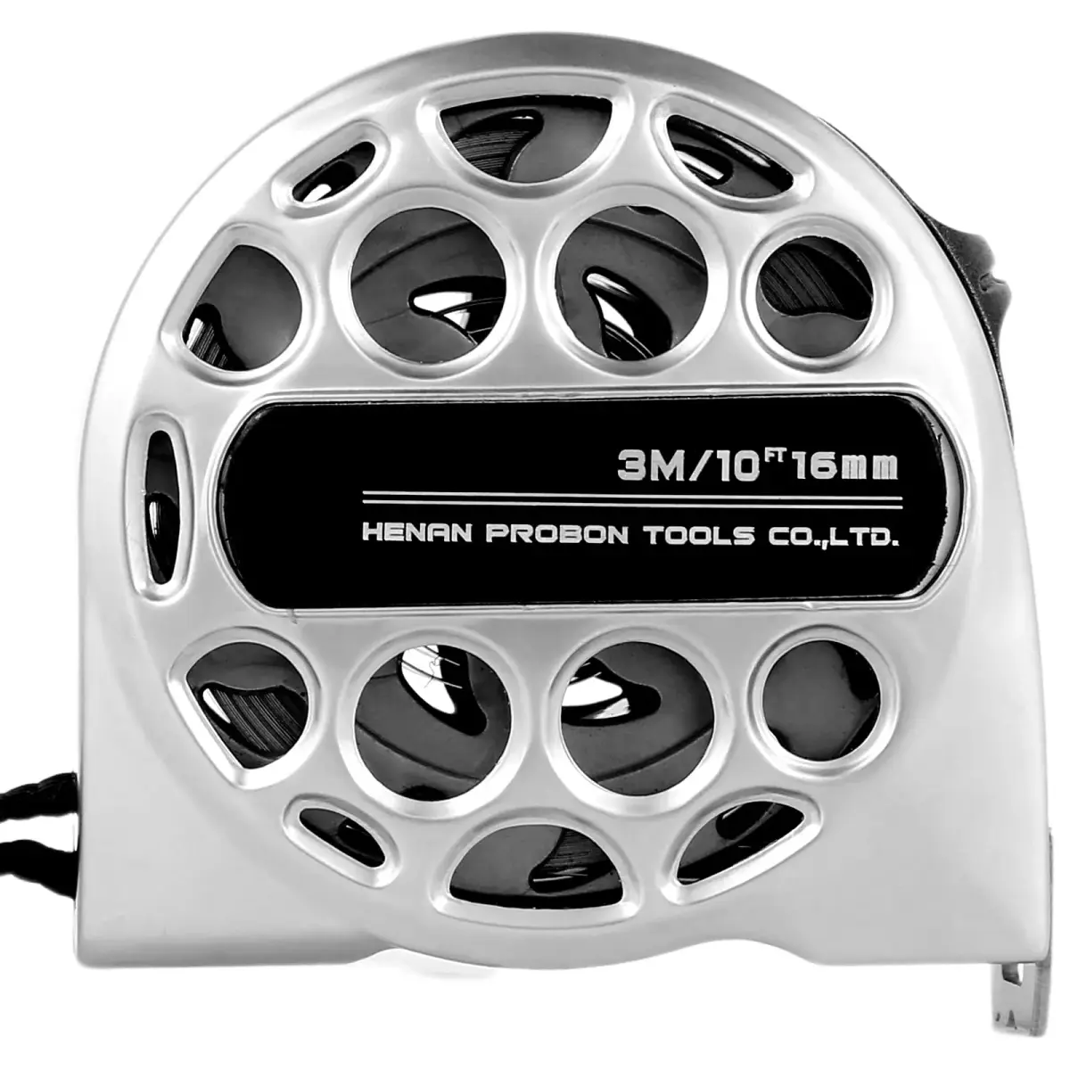 HOTBEST Retractable Tape Measure 3m (9.8ft) Stainless Steel | Double-Sided Scale, Waterproof, Locking Mechanism - main product image