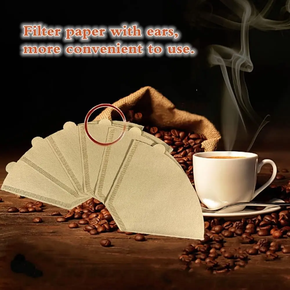 BuRuiJi Coffee Filter #4, Cone Coffee Filter 8-12 Cups | Eco-Friendly, Biodegradable, Resistant to Tearing - view 5