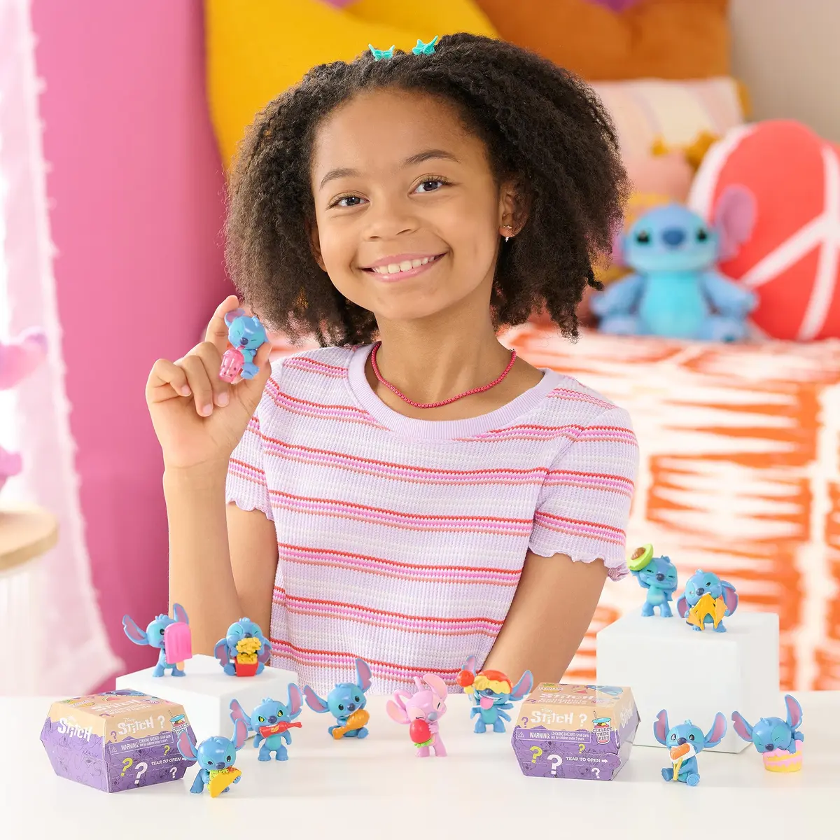 Just Play Disney Stitch Mini Figures 2-Pack | 2-inch Collectible Toy for Kids 3+ - view 2