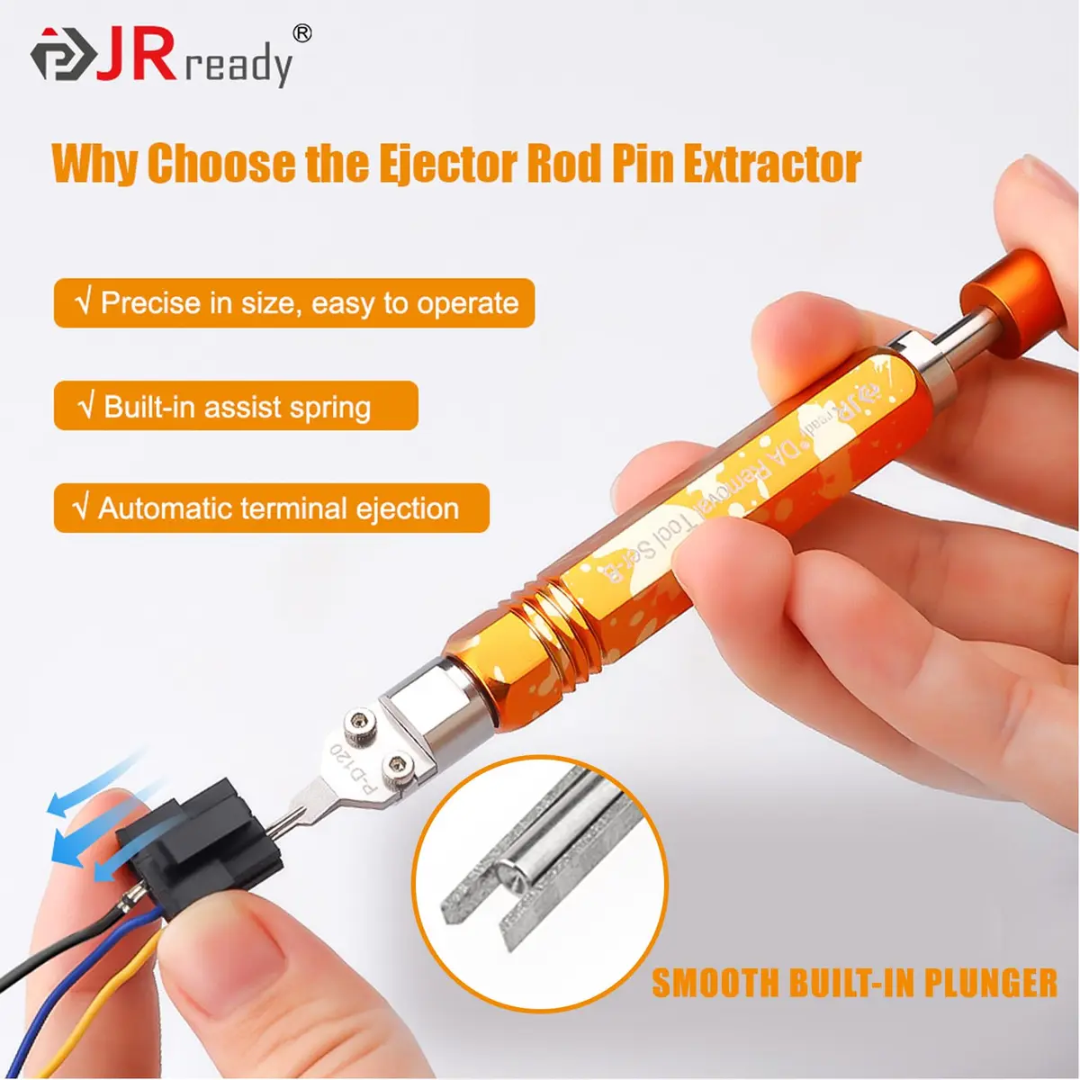JRready ST5262 2Pcs Molex Micro Fit Extractors for MX3.0 Terminals | Efficient Pin Removal Tool Kit - view 4