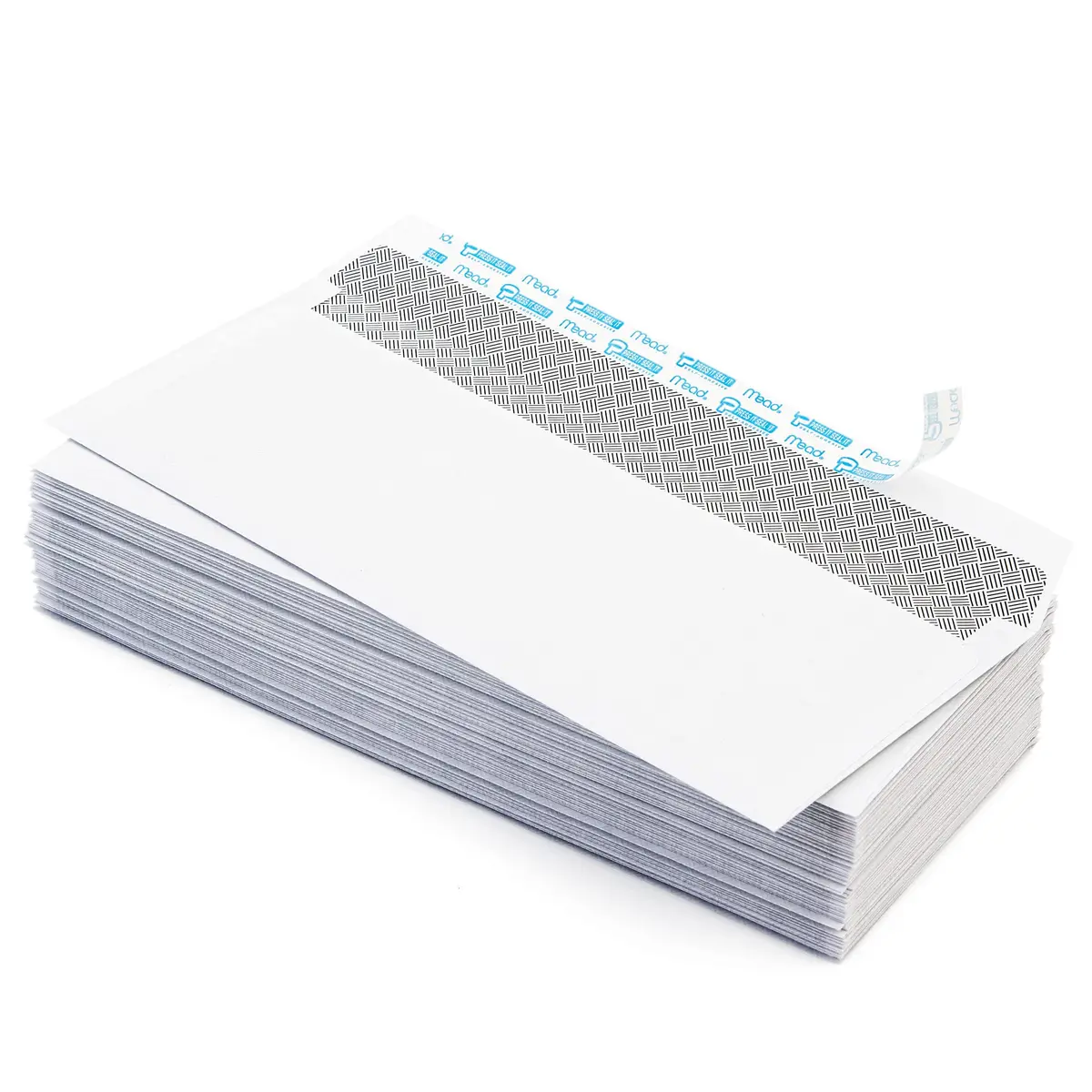 Mead #10 Security Business Envelopes 10.5cm x 24.1cm (4-1/8" x 9-1/2") | Peel and Seal, Privacy Lined, No-Window, Press-It Seal-It Self-Adhesive for Home & Office Mailing, 200 Count - view 8