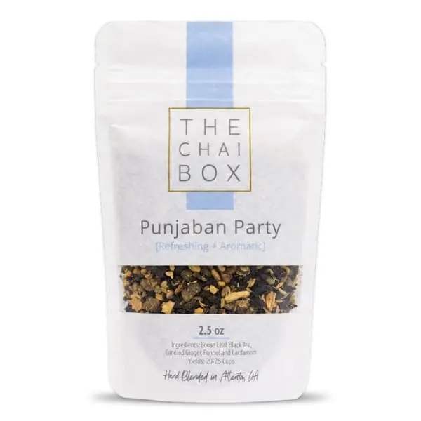 The Chai Box Traditional Ginger & Fennel Chai - 2.5 Oz | Organic Black Tea with Whole Spices - view 2