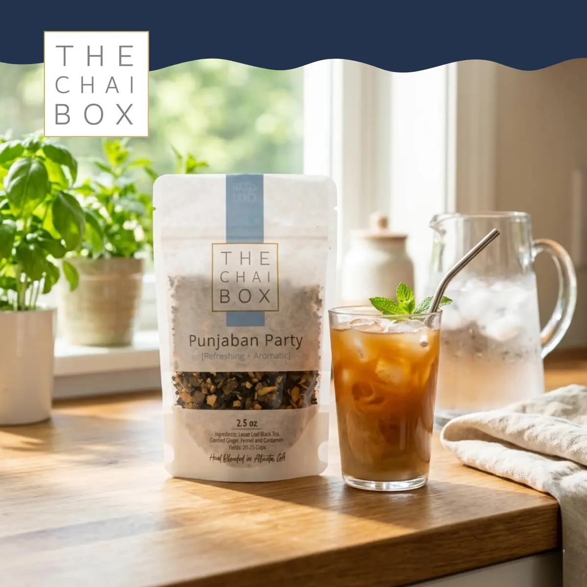 The Chai Box Traditional Ginger & Fennel Chai - 2.5 Oz | Organic Black Tea with Whole Spices - view 6