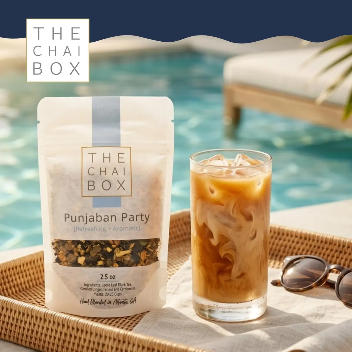 The Chai Box Traditional Ginger & Fennel Chai - 2.5 Oz | Organic Black Tea with Whole Spices - view 9