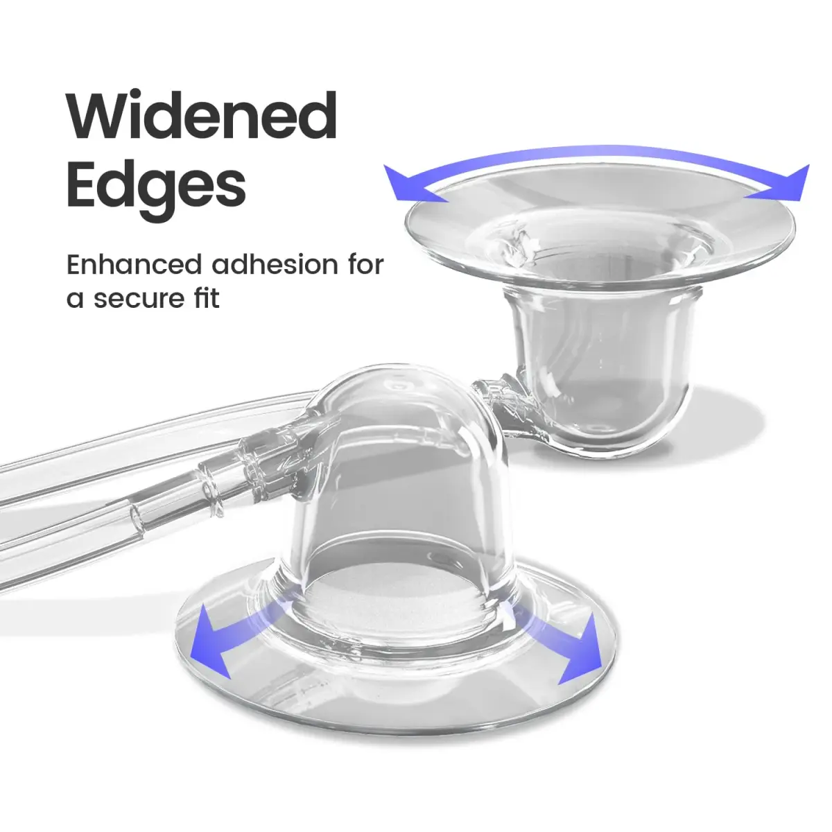 Rolevin 15mm Small Suction Cups for Nipple Corrector - 2 PCS | Silicone, BPA-Free, Gentle Suction - view 4