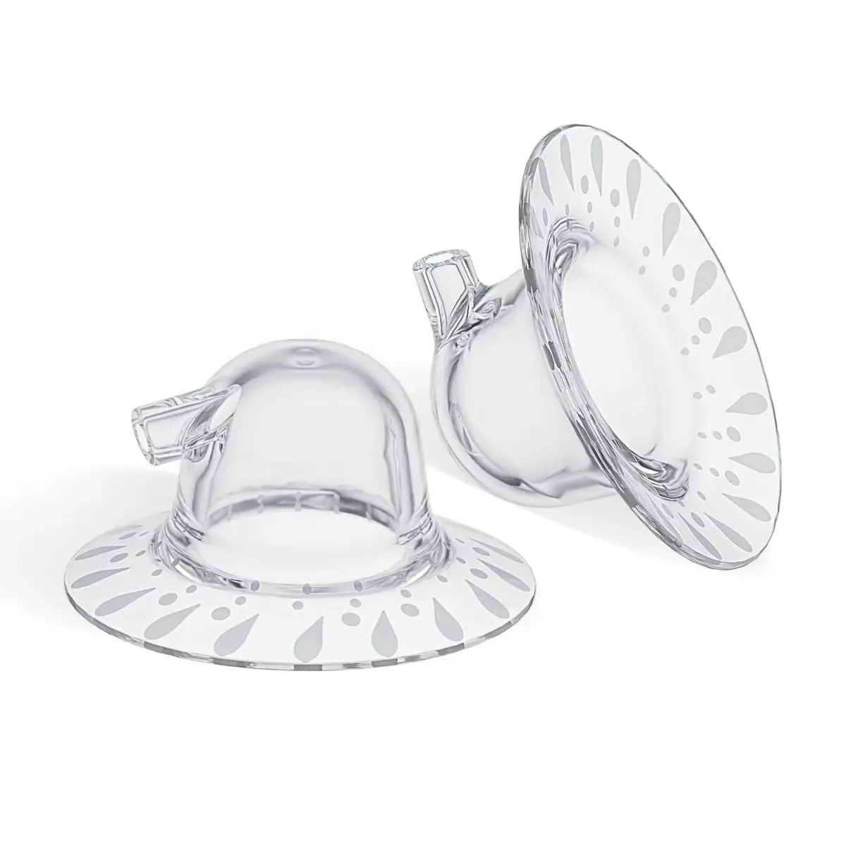 Rolevin 25mm Large Suction Cups for Electric Nipple Corrector - 2 PCS | Silicone Breastfeeding Accessory - main product image
