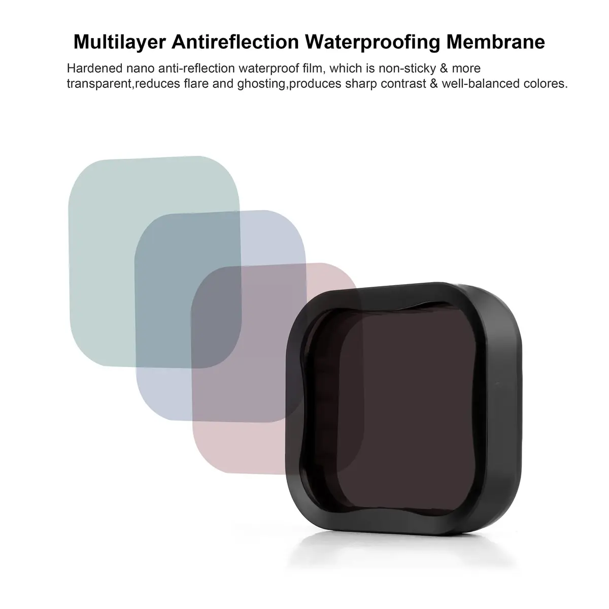 GEPULY Camera Lens Filter Set for GoPro Hero 5 6 7 | CPL ND8 ND16 ND32 Multi-Coated Glass - view 4