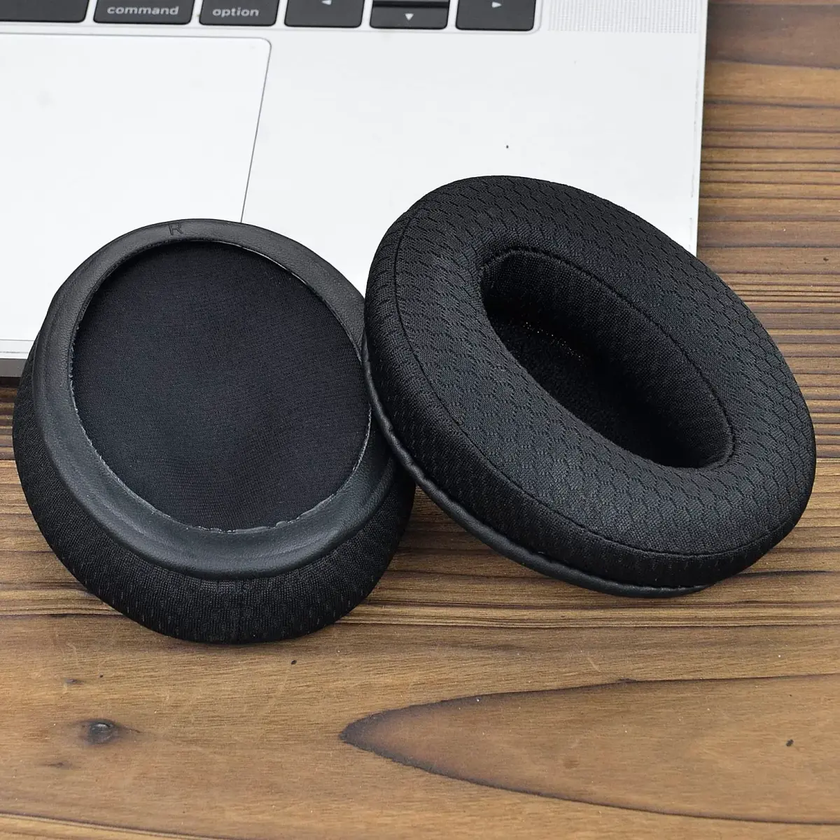 defean Breathable Fabric Replacement Ear Pads for Sennheiser HD 4.50BT, 4.40BT, 4.30G, 4.20S, 458BT, 450, 450BT, 350BT Headset | Noise Isolating Comfort - view 5