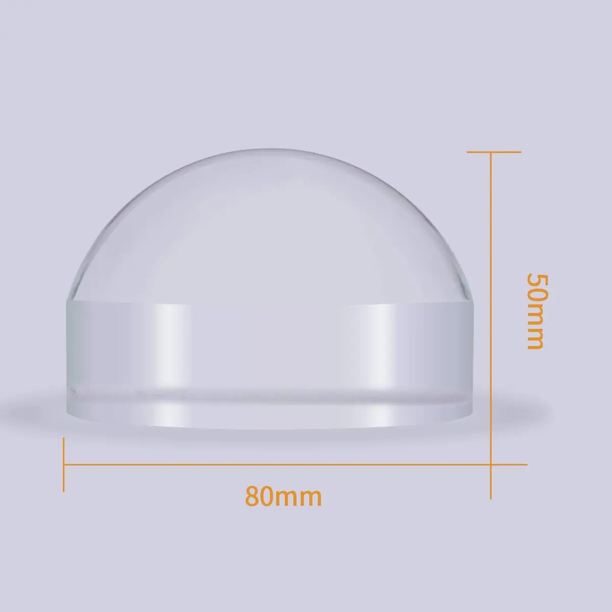 Dandelion 6X Dome Magnifying Glass Paperweight 7.62 cm (3 Inch) | Optical Clarity for Reading Maps & Books - view 3