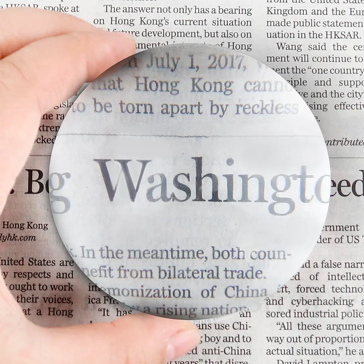 Dandelion 6X Dome Magnifying Glass Paperweight 7.62 cm (3 Inch) | Optical Clarity for Reading Maps & Books - main product image