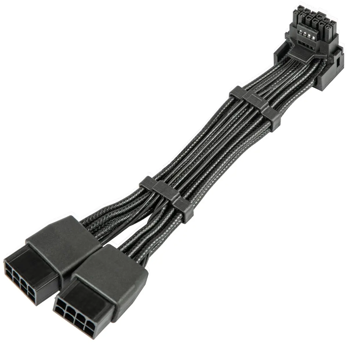 JOYJOM 12VHPWR 90° Adapter to 2X 8Pin | PCI-E 5.0 Extension for RTX 3090Ti & 4080 - main product image